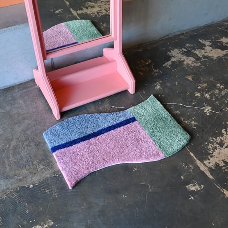 wavy rug