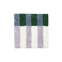 stripe rug(green×pink)