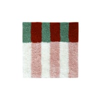 stripe rug(orange×green)