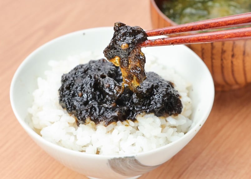 のりつくだ煮【しその実入】 150g入り | 西山商店ネットショップ