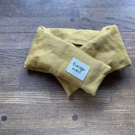＜新商品＞小豆とハーブのリネンネックカイロ