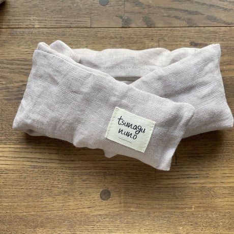 ＜新商品＞小豆とハーブのリネンネックカイロ
