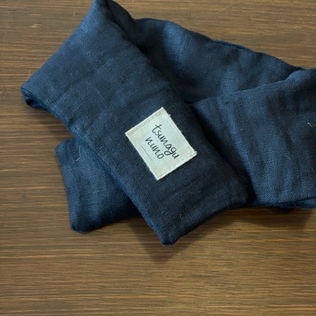 ＜新商品＞小豆とハーブのリネンネックカイロ
