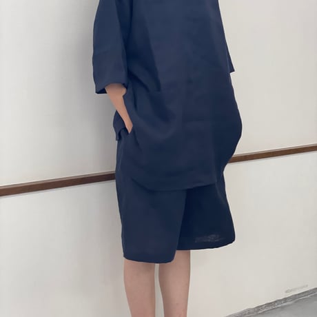 yuagari wear<linum>プルオーバーセットアップ（半袖短パン）