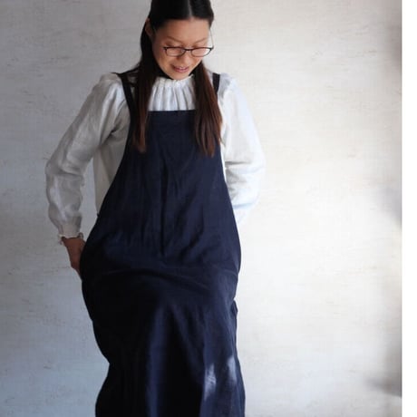curaso エプロンワンピース