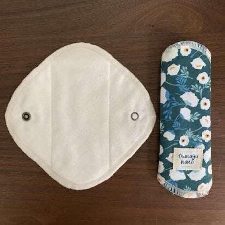 冷えとりナプキンSサイズ　＜small flower＞