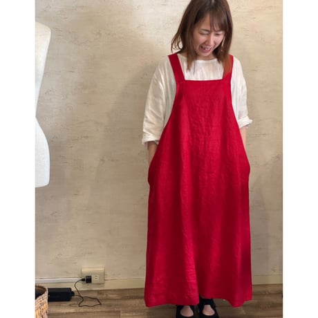 <注文生産＞クロスエプロンワンピースNEW
