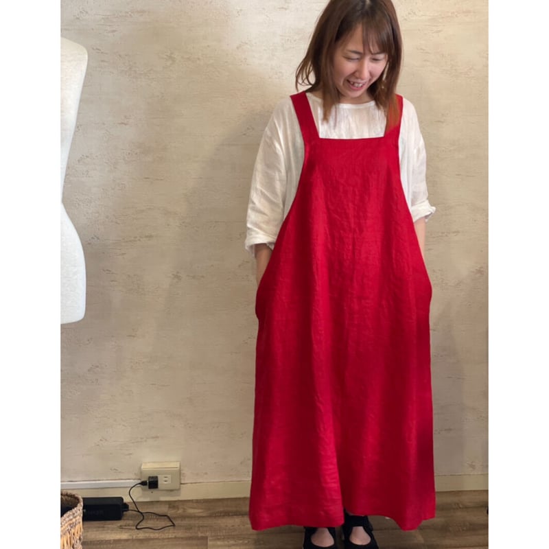 クロスエプロンワンピース | miharashi factory curaso