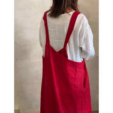 <注文生産＞クロスエプロンワンピースNEW