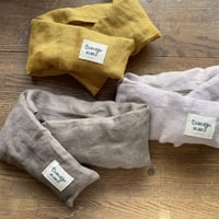 ＜新商品＞小豆とハーブのリネンネックカイロ