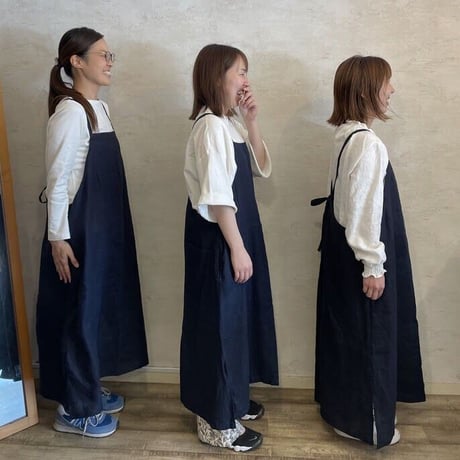 curaso エプロンワンピース