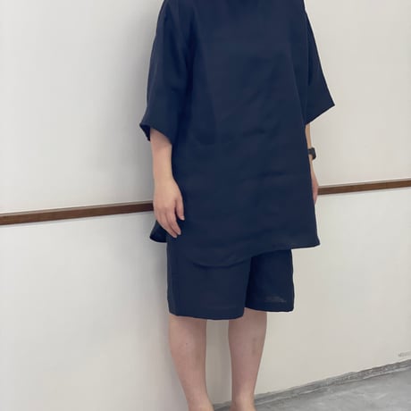 yuagari wear<linum>プルオーバーセットアップ（半袖短パン）