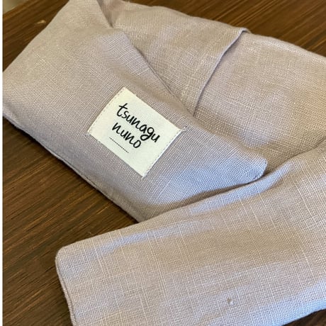 ＜新商品＞小豆とハーブのリネンネックカイロ