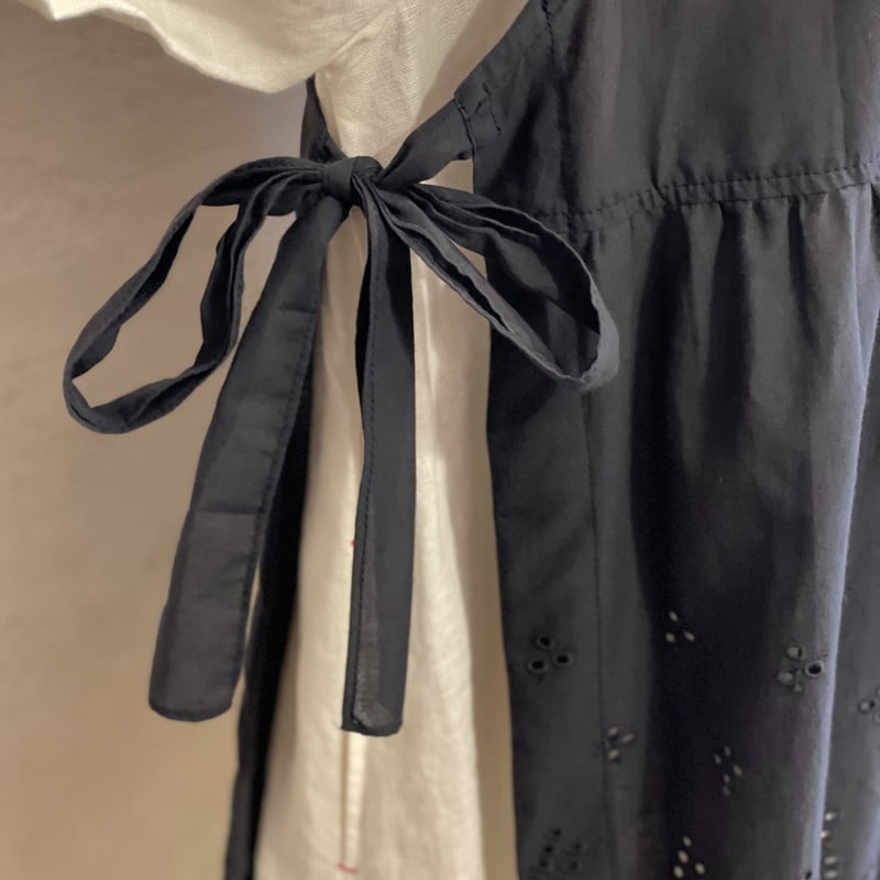 すみ黒レースベスト | miharashi factory curaso すみ黒レースベスト | miharashi factory curaso
