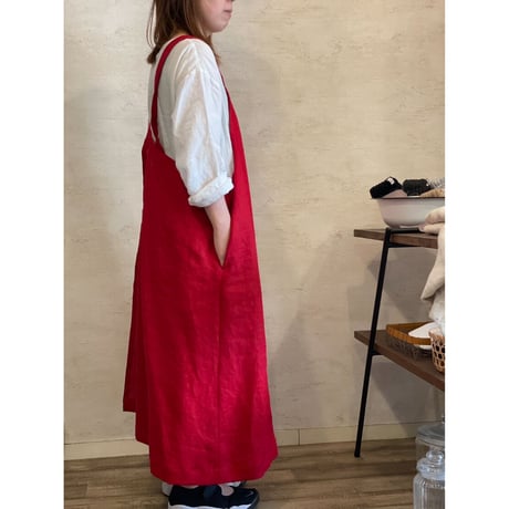 <注文生産＞クロスエプロンワンピースNEW
