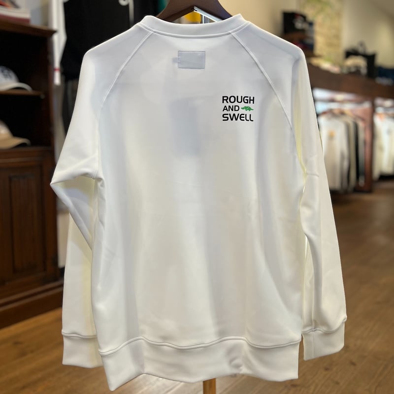 ROUGH AND SWELL RSD SWEAT ホワイト ラフアンドスウェル】 RSD SWEAT RSM-23204 | VOCE GOLF