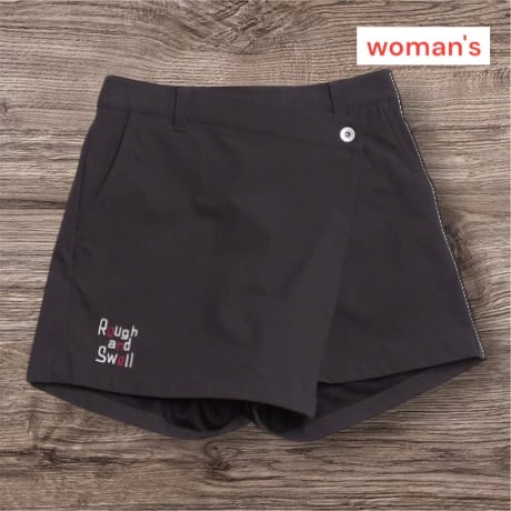 【ラフアンドスウェル／Woman】SHIFT WRAP SHORTS W. RSL-26033