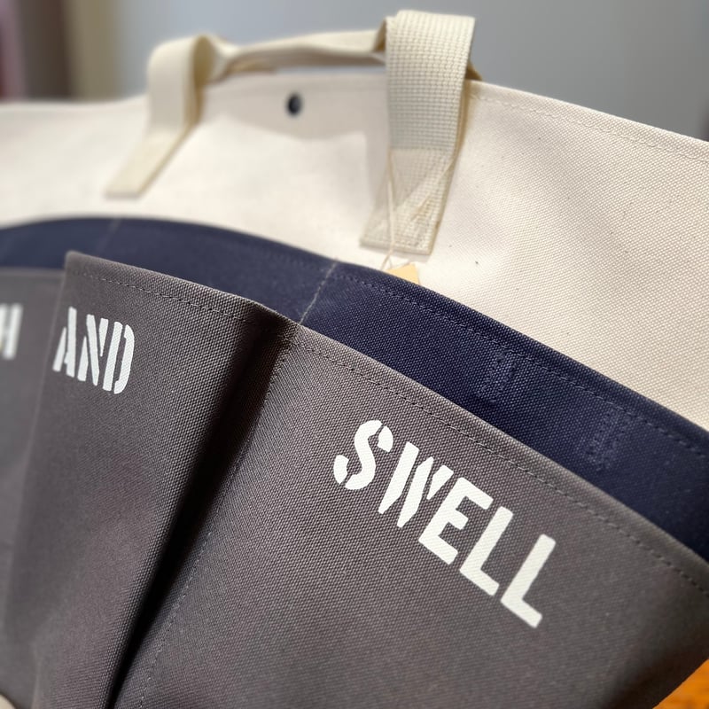 ラフアンドスウェル】STENCIL GARDENER TOTE RSA-23011 | VO