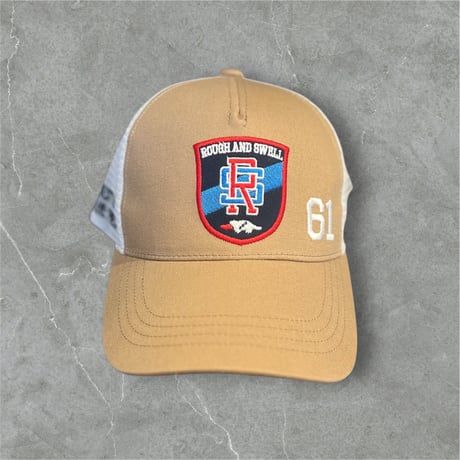 【ラフアンドスウェル】PREPPY MESH CAP RSA-25006