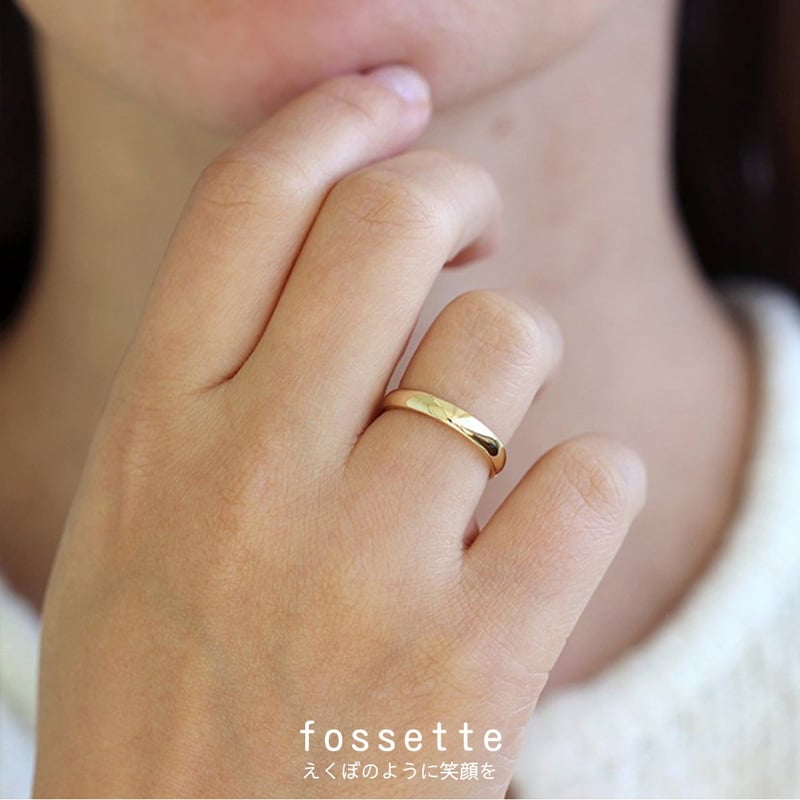 リング（15号、幅3mm） | fossette