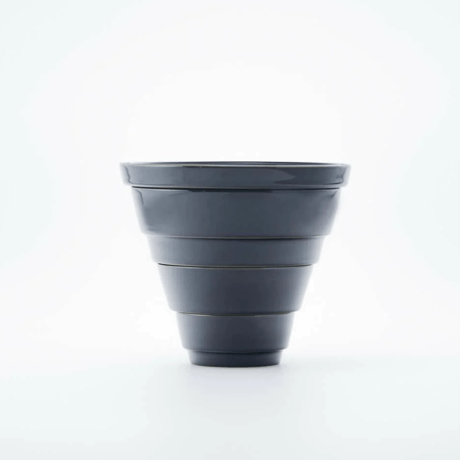 CONIC（コニック） 段重 （黒）（白）【ARITA PORCELAIN LAB（アリタポーセリンラボ）】