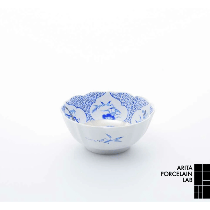 小鉢 三方ガラミ紋※全6色【ARITA PORCELAIN LAB（アリタポーセリン