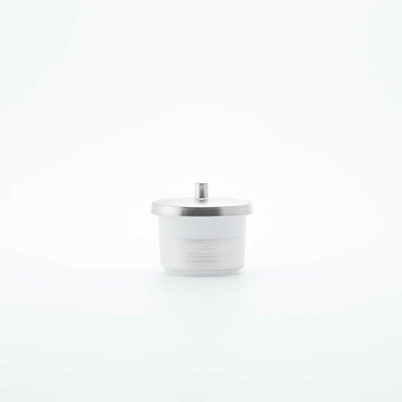 アリタポーセリンラボ JAPAN SNOW プラチナ br/調味料入れ 2個セット