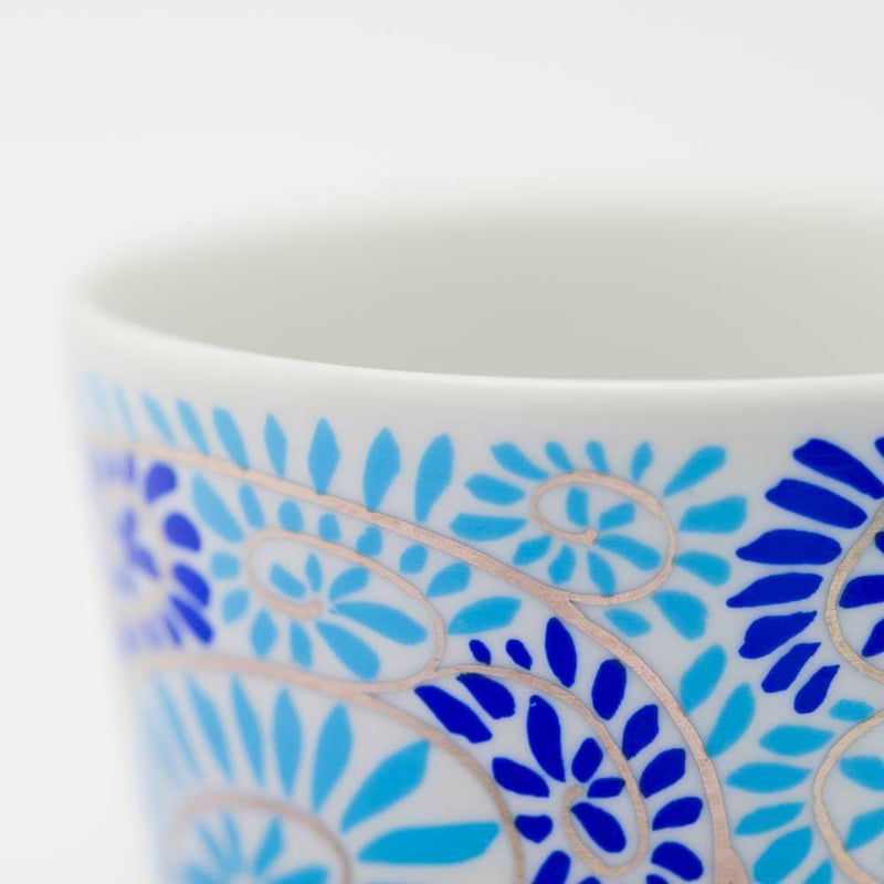 JAPAN BLUE 蕎麦猪口 蛸唐草 【ARITA PORCELAIN LAB（アリタポーセ