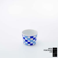 JAPAN BLUE 蕎麦猪口 市松　【ARITA PORCELAIN LAB（アリタポーセリンラボ）】