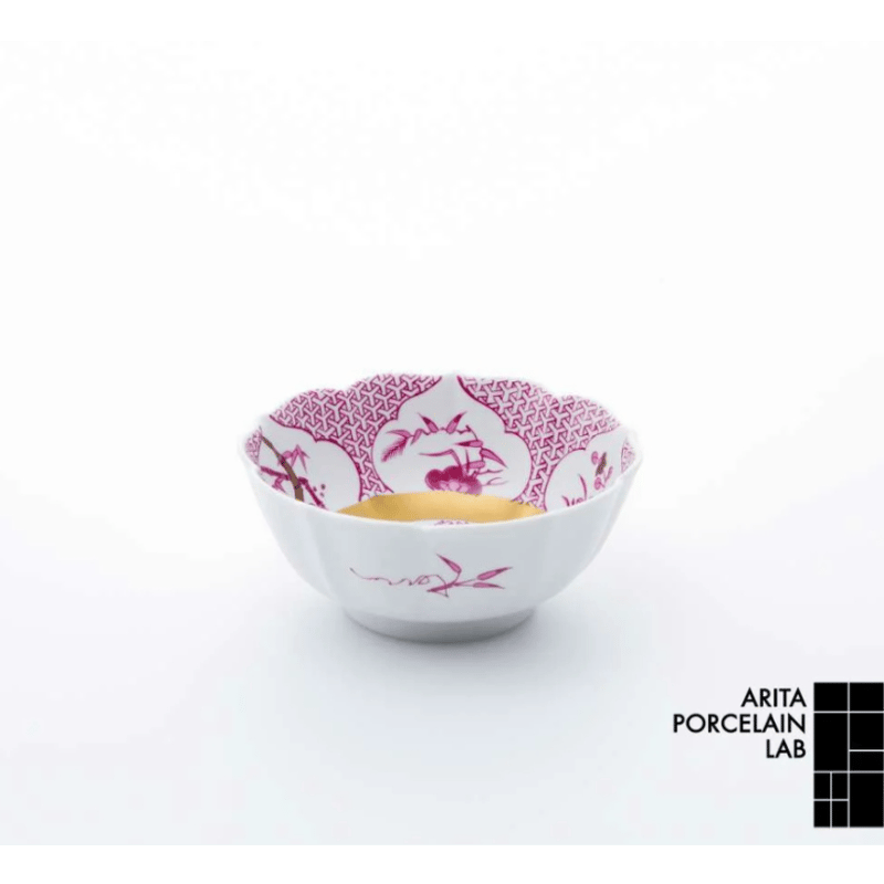 小鉢 三方ガラミ紋※全6色【ARITA PORCELAIN LAB（アリタポーセリン