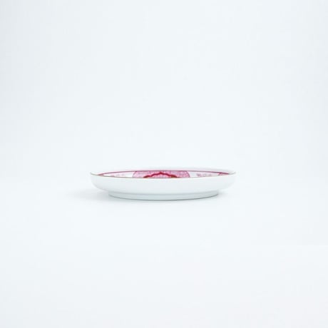 JAPAN SNOW 和皿 19cm 木甲桐紋（ブラック）（レッド）【ARITA PORCELAIN LAB（アリタポーセリンラボ）】
