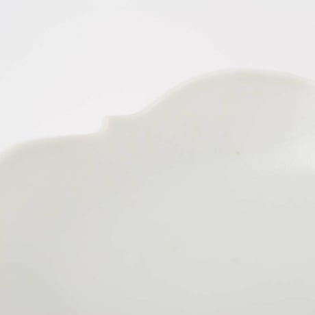 岡晋吾 四稜小皿　李朝白磁【ARITA PORCELAIN LAB（アリタポーセリンラボ）】
