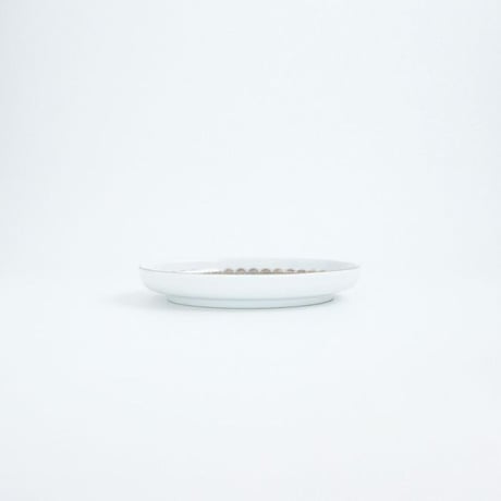 JAPAN EARTH 和皿 19cm 更紗 ゴールド【ARITA PORCELAIN LAB（アリタポーセリンラボ）】