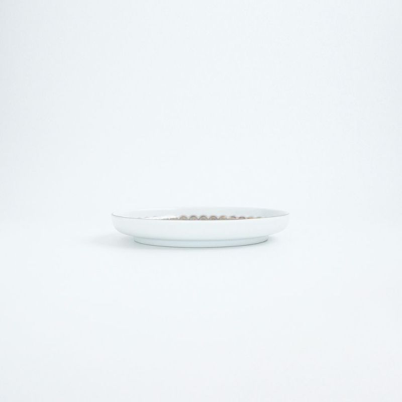 【有田ポーセリンラボ 】 JAPAN EARTH 和皿 19cm 更紗 ゴールド JAPAN EARTH 和皿 19cm 更紗 ゴールド【ARITA PORCELAIN LAB
