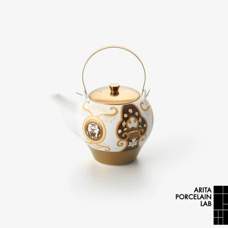 JAPAN SNOW ティ－ポット 古伊万里草花紋 ※全６色【ARITA PORCELAIN LAB（アリタポーセリンラボ）】