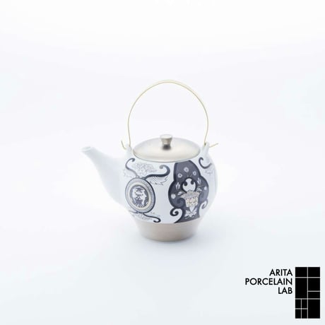 JAPAN SNOW ティ－ポット 古伊万里草花紋 ※全６色【ARITA PORCELAIN LAB（アリタポーセリンラボ）】
