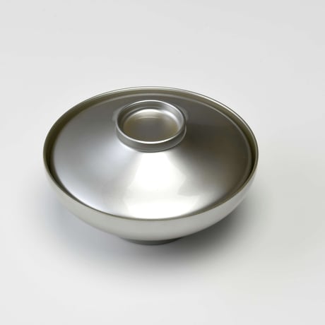 銀椀　富士型 　【越前漆器】