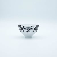 JAPAN SNOW JAPAN AUTUMN 段付飯碗 古伊万里草花紋 2個セット 化粧箱入