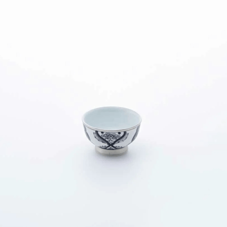 JAPAN SNOW 徳利1、盃2セット プラチナ 古伊万里草花紋 化粧箱入【ARITA PORCELAIN LAB（アリタポーセリンラボ）】