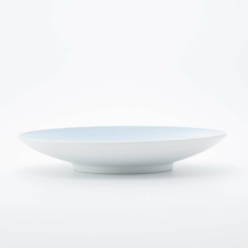アリタポーセリンラボ：JAPAN BLUE 平皿（中） パールブルー2枚セット☆ JAPAN BLUE 平皿（大） パールブルー【ARITA PORCELAIN LAB