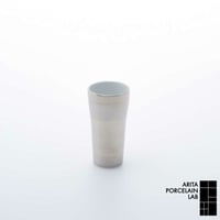 JAPAN SNOW 小鉢・小飯碗の蓋 白刷毛 つまみ プラチナ【ARITA PORCELAI