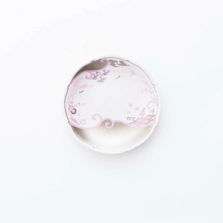 JAPAN CHERRY 銘々皿 波鶴【ARITA PORCELAIN LAB（アリタポーセリンラボ）】