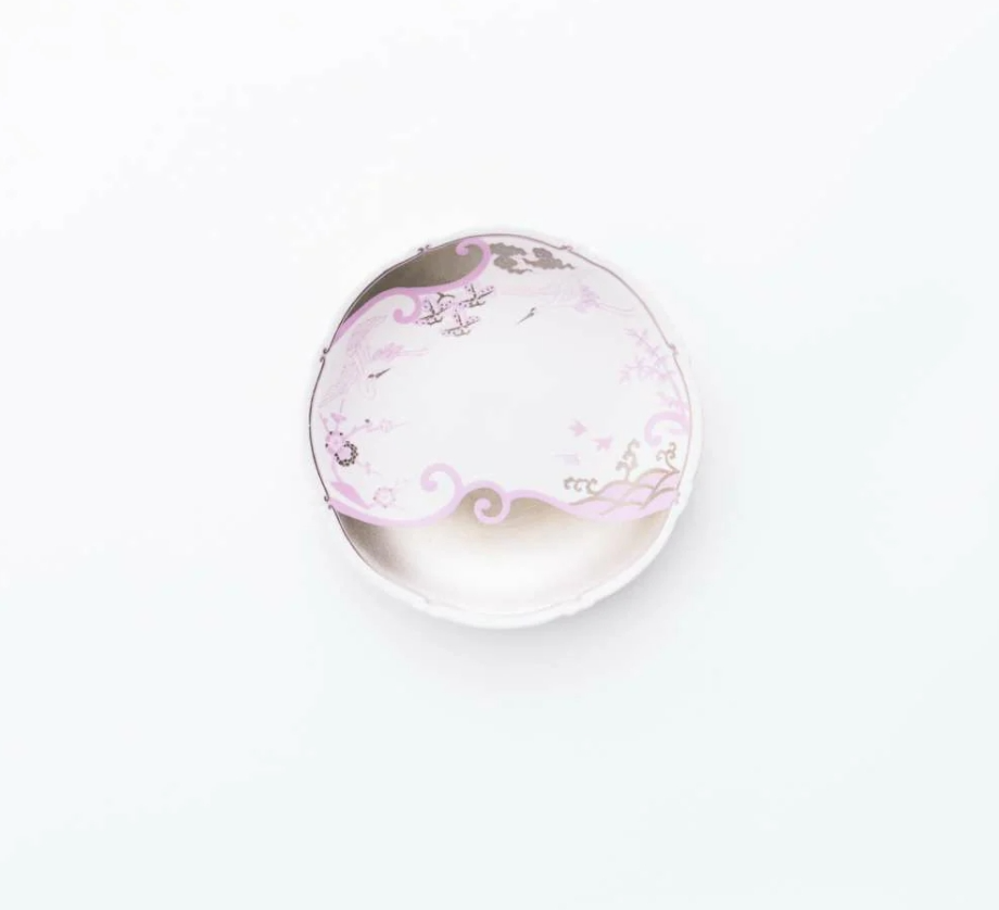 有田焼☆JAPAN CHERRY 銘々皿 波鶴 JAPAN CHERRY 銘々皿 波鶴【ARITA PORCELAIN LAB（アリタポーセリ