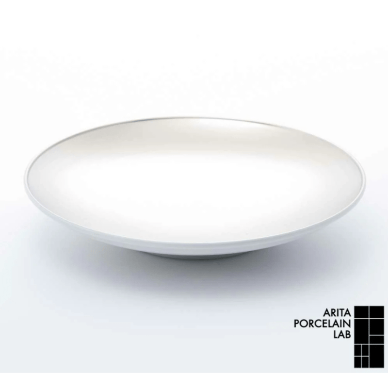ARITA PORCELAIN LAB Japan  皿 7枚 JAPAN SNOW 平皿（大） プラチナ【ARITA PORCELAIN LAB（アリタポー