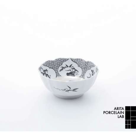 小鉢 三方ガラミ紋※全６色【ARITA PORCELAIN LAB（アリタポーセリンラボ）】