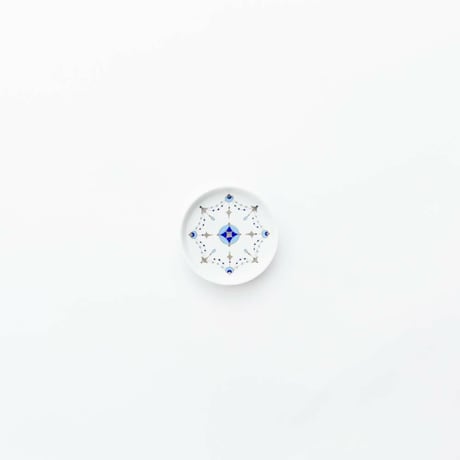 JAPAN BLUE 薬味皿 瓔珞文【ARITA PORCELAIN LAB（アリタポーセリンラボ）】