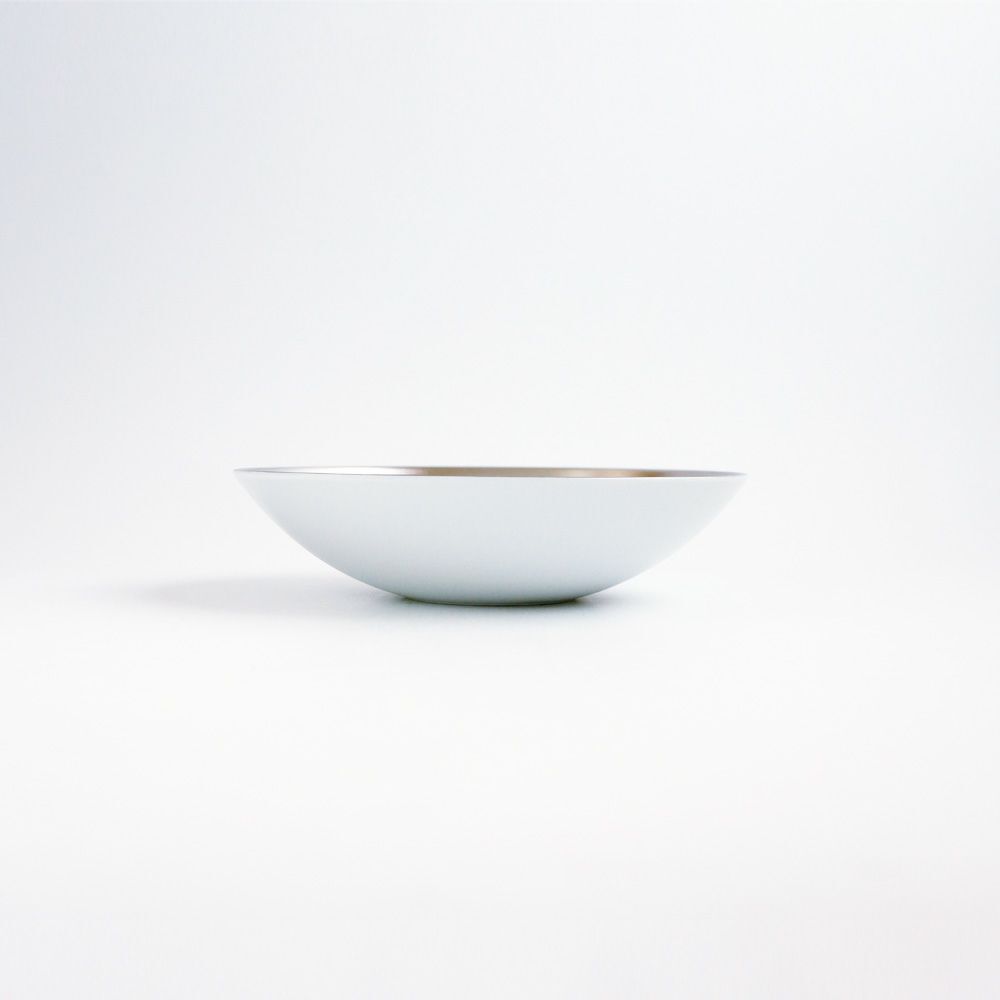 ★Sale★アリタポーセリンラボ：ジャパンスノー盛鉢22cmプラチナ JAPAN SNOW 小鉢 小飯碗 プラチナ【ARITA PORCELAIN LAB