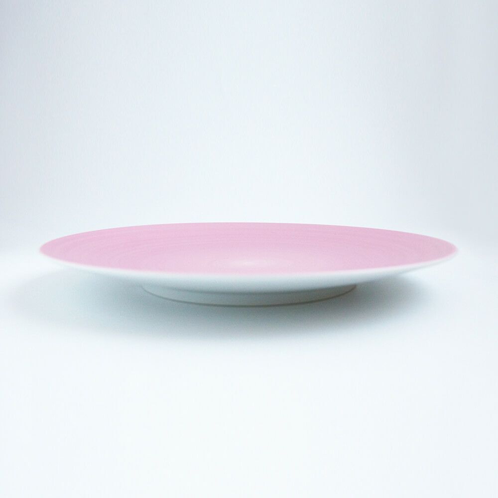 アリタポーセリンラボ：JAPAN CHERRY フラットプレート L ソメイ☆ JAPAN CHERRY 平皿(中） ソメイ 【ARITA PORCELAIN LAB（アリタ