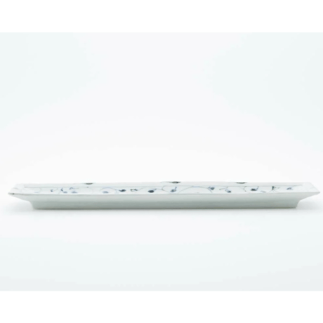 岡晋吾 天平長皿 染付万暦【ARITA PORCELAIN LAB（アリタポーセリンラボ）】