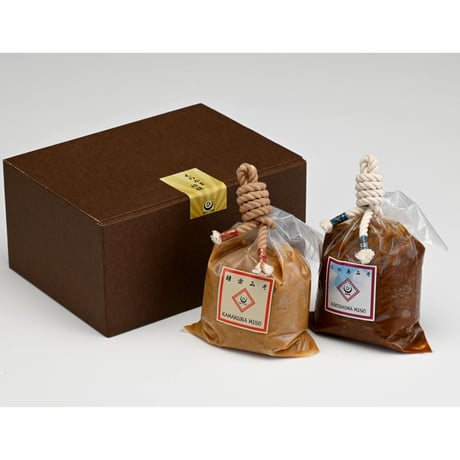 ※２〜４個購入専用※えのかま姉妹（江の島味噌500g、鎌倉味噌500g２種類の味噌セット）